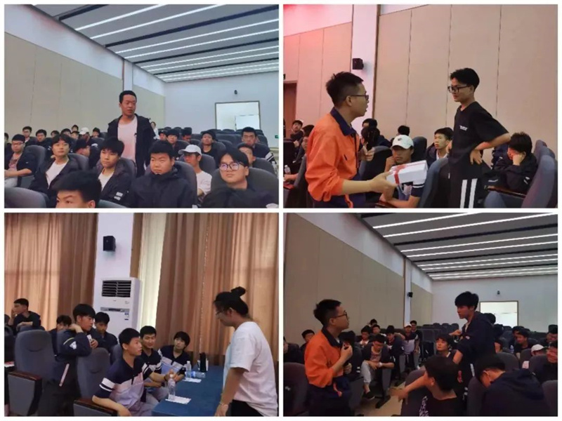 陈仓职教汽修专业师生赴宝鸡吉利研学