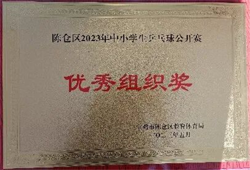 热烈祝贺陈仓区中小学生乒乓球公开赛圆满落幕